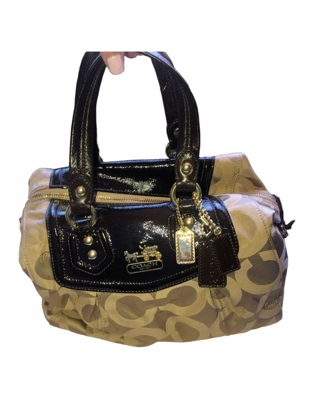 Coach Sateen Madison Satchel
